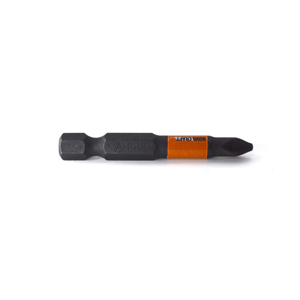Биты для шуруповерта PH 2 x 50 мм Black Forged, Novocraft уп. 10 шт.