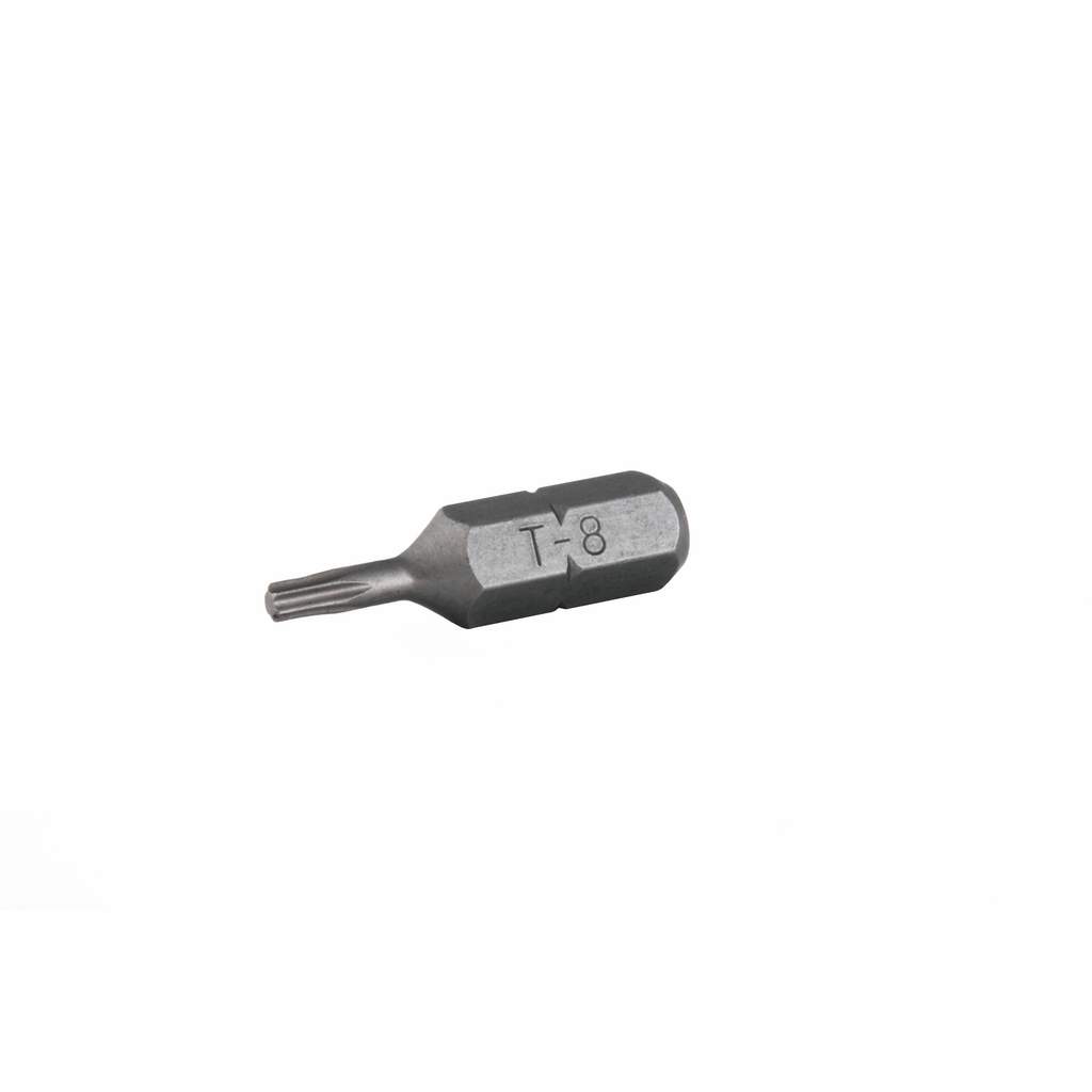 Биты для шуруповерта TORX 8 x 25 Novocraft, сталь s2, уп. 10 шт.