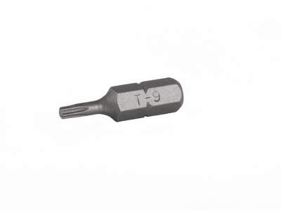 Биты для шуруповерта TORX 9 x 25 Craftmate, сталь s2, уп. 20 шт.