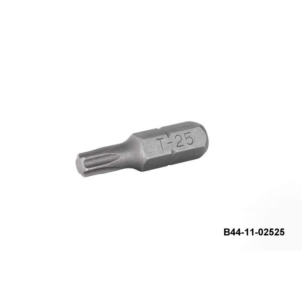 Биты для шуруповерта TORX 25 x 25 Novocraft, сталь s2, уп. 20 шт.