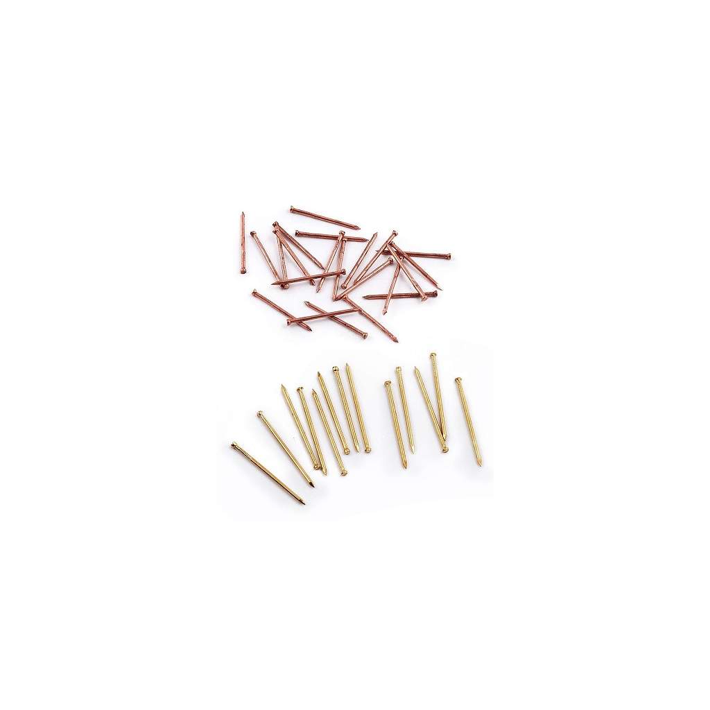 Гвоздь финишный Красный 1.4 x 35 Квадра уп. 5 кг меднённый