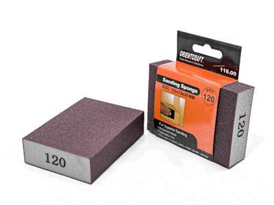 Губка шлифовальная Craftmate 100x70х25 мм, P120, уп. 1 шт.