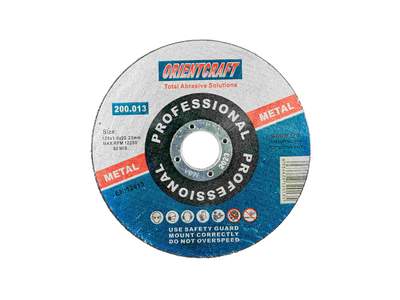 Диск отрезной по металлу 125x1.0x22.2 Orientcraft, уп. 10 шт.