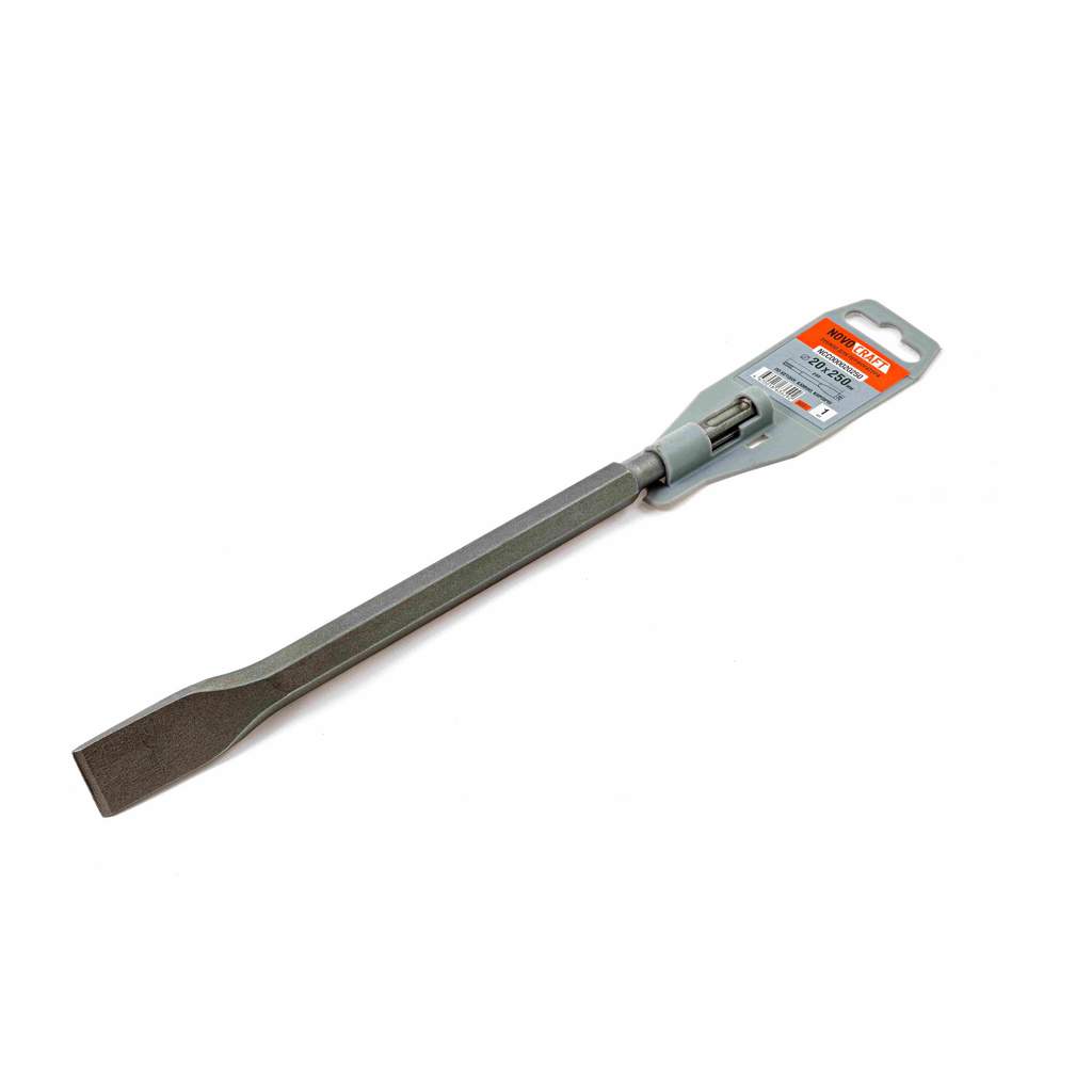 Зубило плоское sds plus Novocraft 20 х 250 мм, для перфоратора
