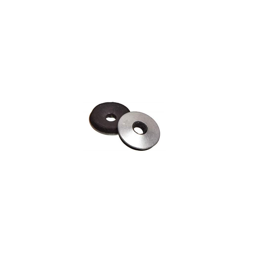 Шайба кровельная 4.8 х 14 EPDM, чёрный, 2,5 mm Квадра, уп. 100 шт.