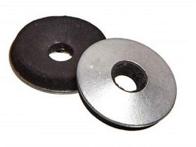 Шайба кровельная 5.5 х 14 EPDM, чёрный, 2,5 mm Квадра, уп. 10000 шт.
