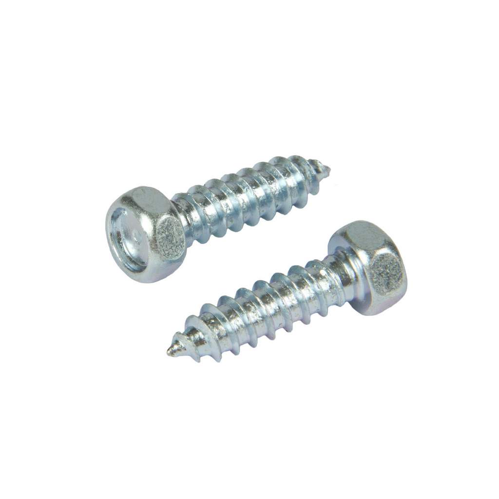 Шуруп DIN 7976 C 5.5 x 19 с шестигранной головой, острый, оцинкованный, уп. 400 шт.