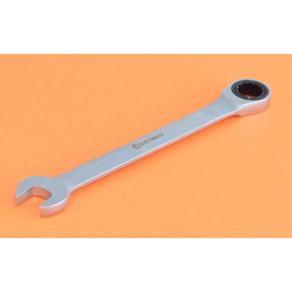 Ключ комбинированный ONE WAY 13 mm , сатин, 15°, CRV, Novocraft